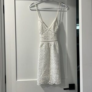 White Abercrombie dress